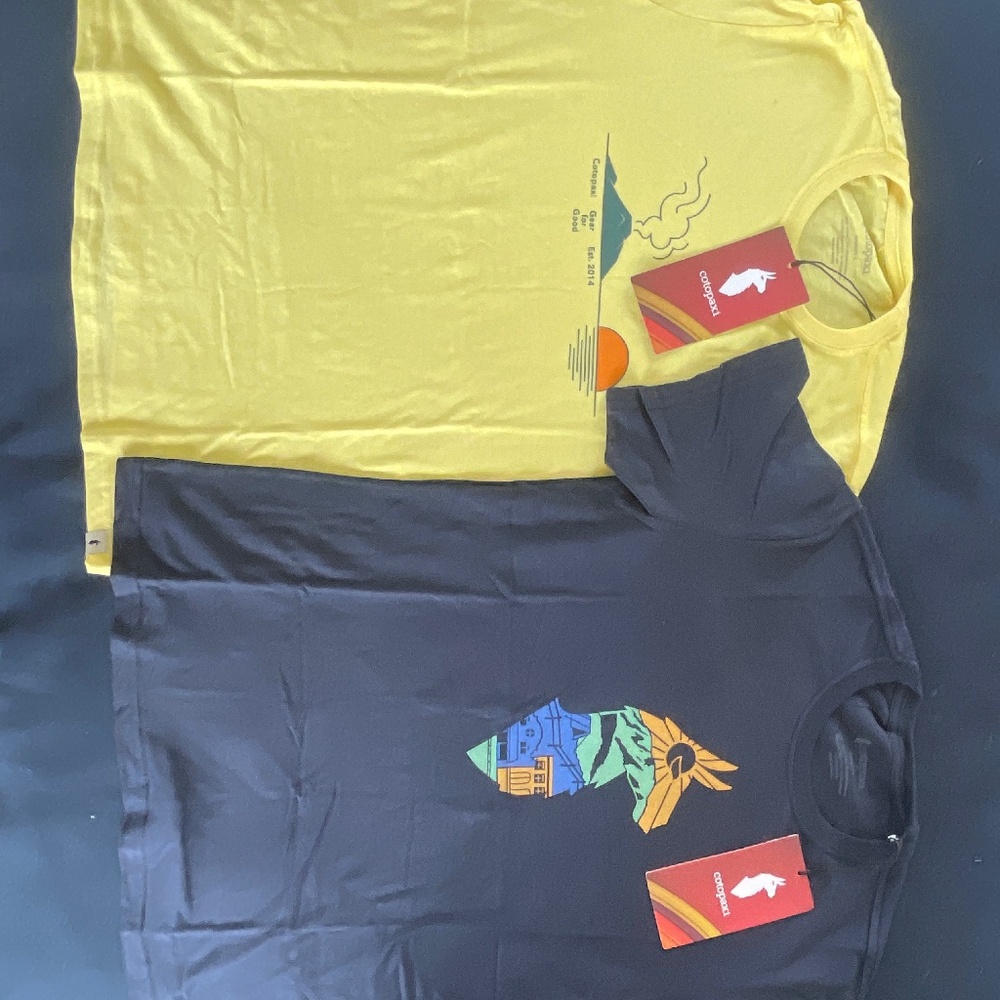 2 Cotopaxi shirts